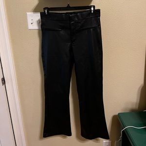 Zara leather pants